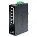 PLANET ISW-501T 5-Port 10/100Mbps Industrial Fast Ethernet Switch for Wide Temperature Operation